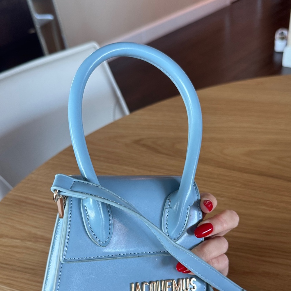 Jacquemus Sky Blue Mini Bag - Picture 5 of 9